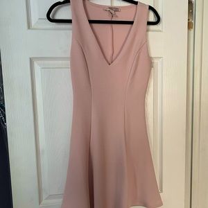 Stretchy pink dress